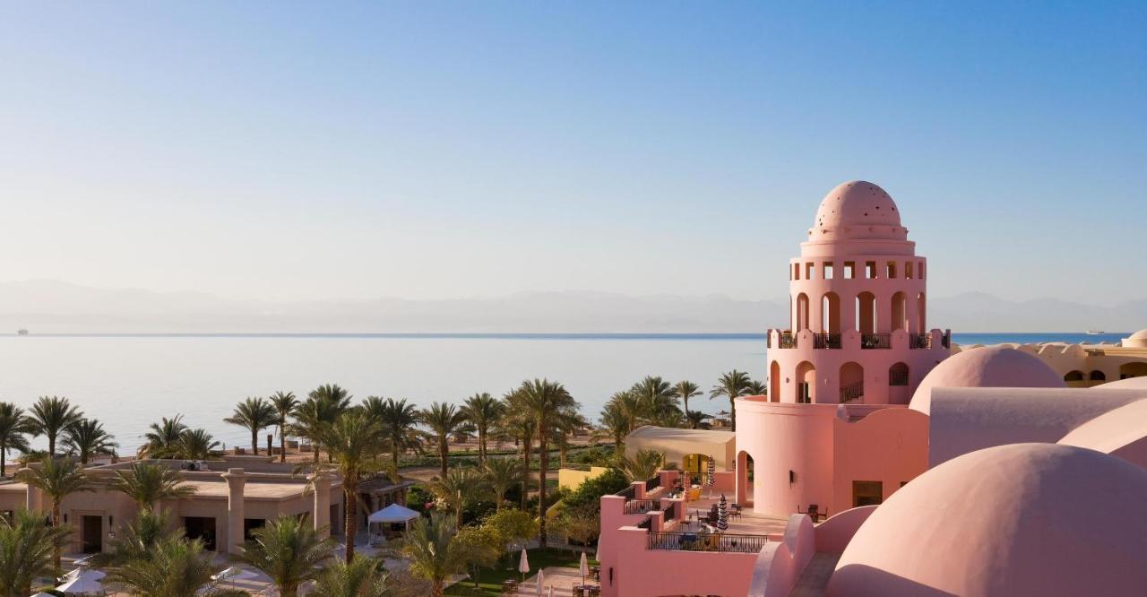 Mosaique Beach Resort Taba Heights Extérieur photo View of the Red Sea from the resort